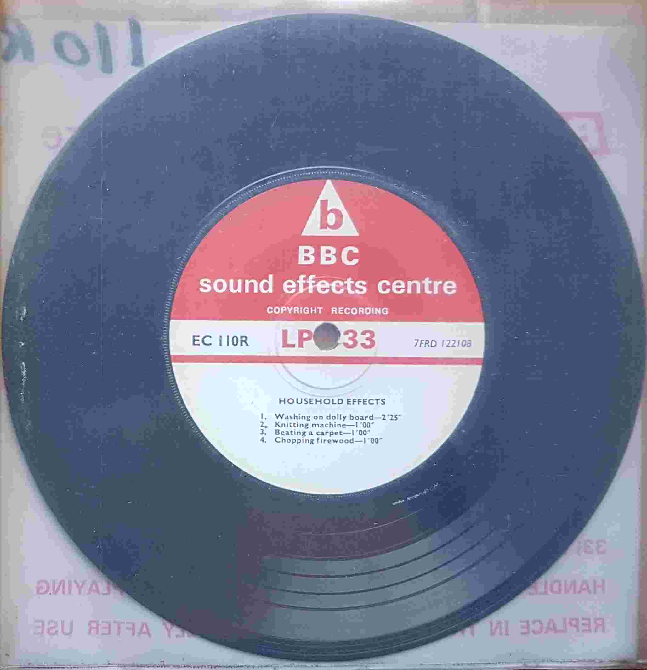Picture of EC 110R Household effects by artist Not registered from the BBC records and Tapes library